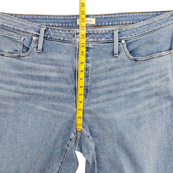 Madewell Jeans Womens Size 24W Roadtripper Slim Boy Distressed Stretch Plus Size - Picture 15 of 15